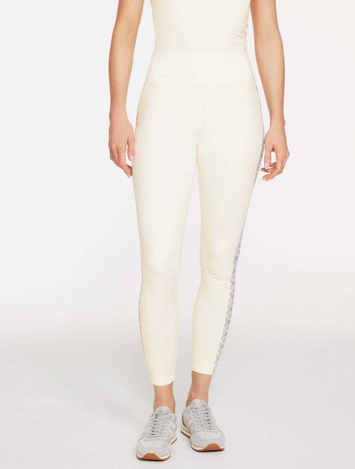 FLEECEBACK LEGGINGS - ALPINE JACQUARD