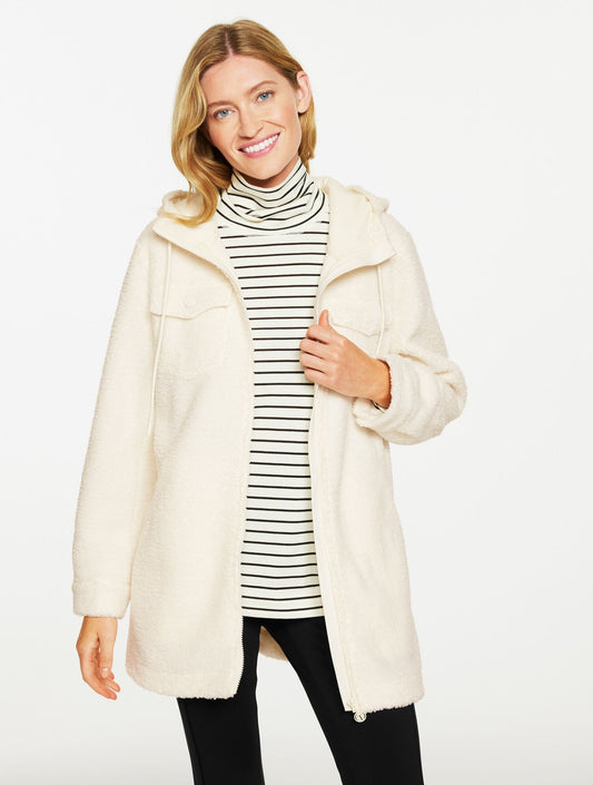 TEDDY SHERPA FULL-ZIP JACKET