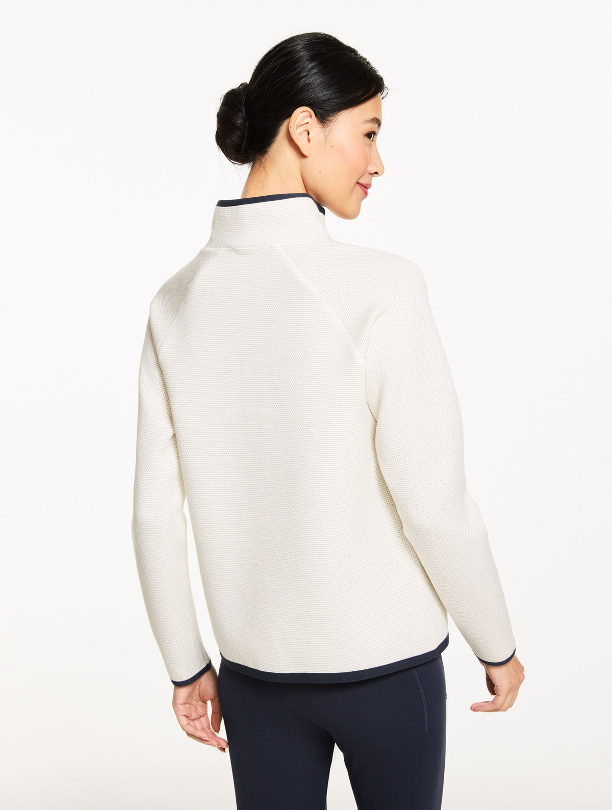 AIRKNIT STRETCH MESH HALF-ZIP PULLOVER