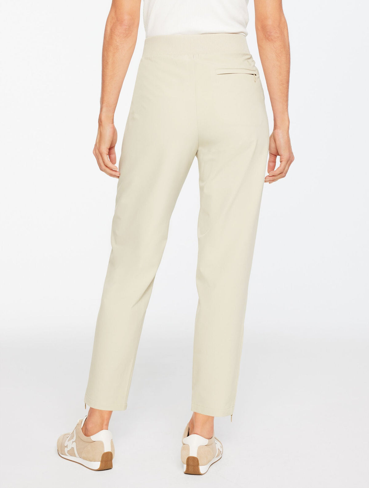 WOVEN TAPER LEG PANTS