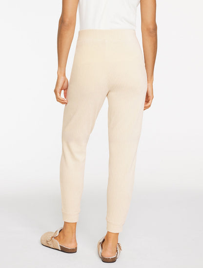 SKY LOUNGE VELOUR JOGGERS