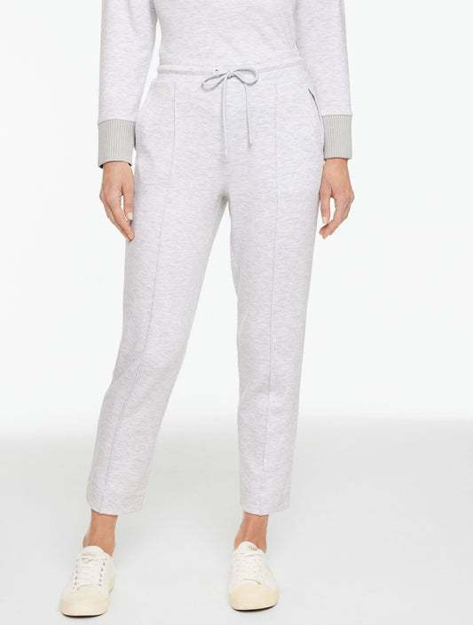 AIRKNIT STRETCH TAPERED LEG PANTS - HEATHERED