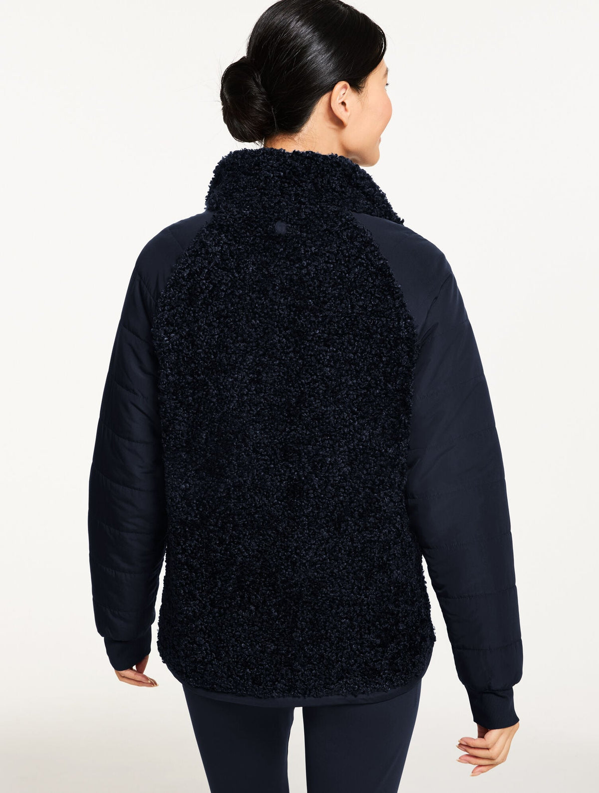 QUILTED SHERPA JACKET
