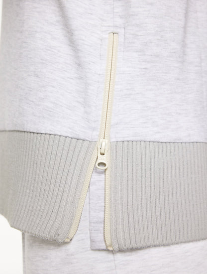 AIRKNIT STRETCH TURTLENECK TUNIC PULLOVER