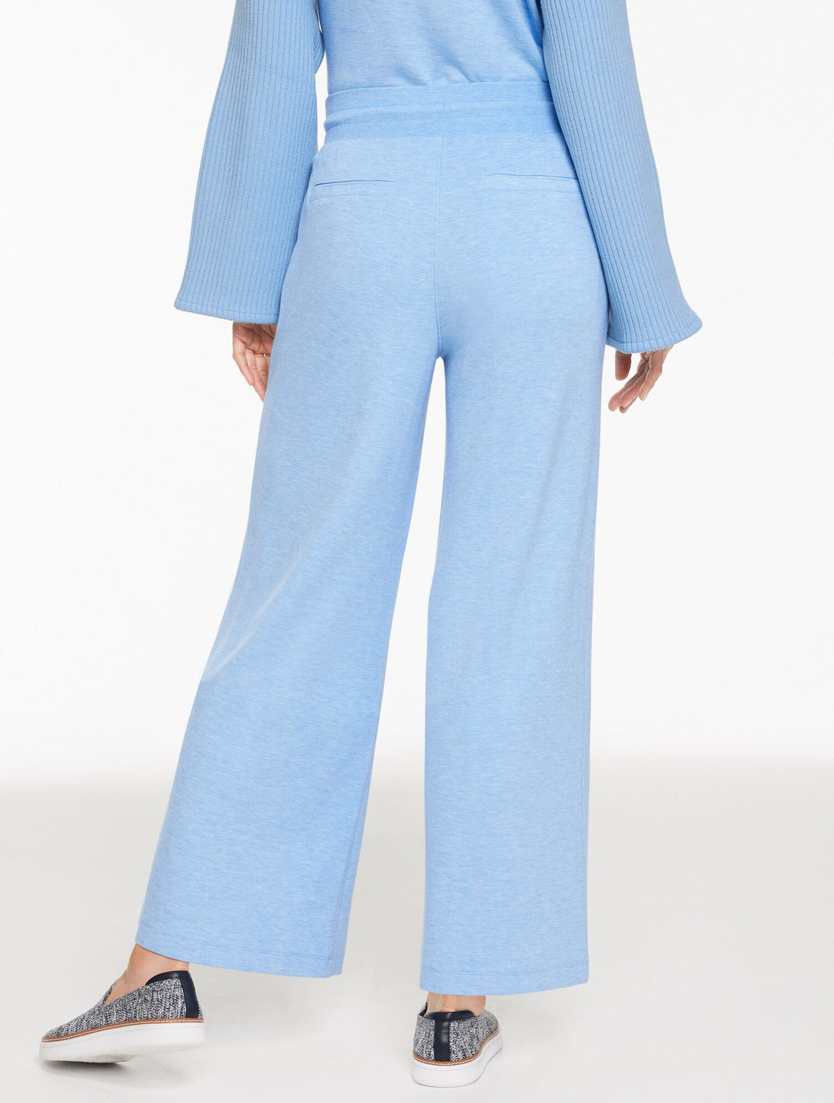 AIRKNIT STRETCH WIDE LEG PANTS