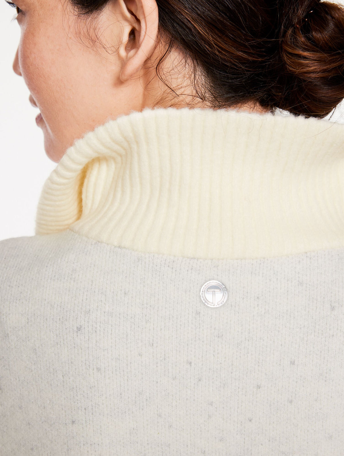 HALF-ZIP SWEATER - OMBRÉ