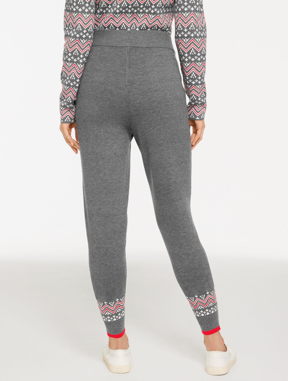 SWEATER JOGGERS - NORDIC FAIR ISLE
