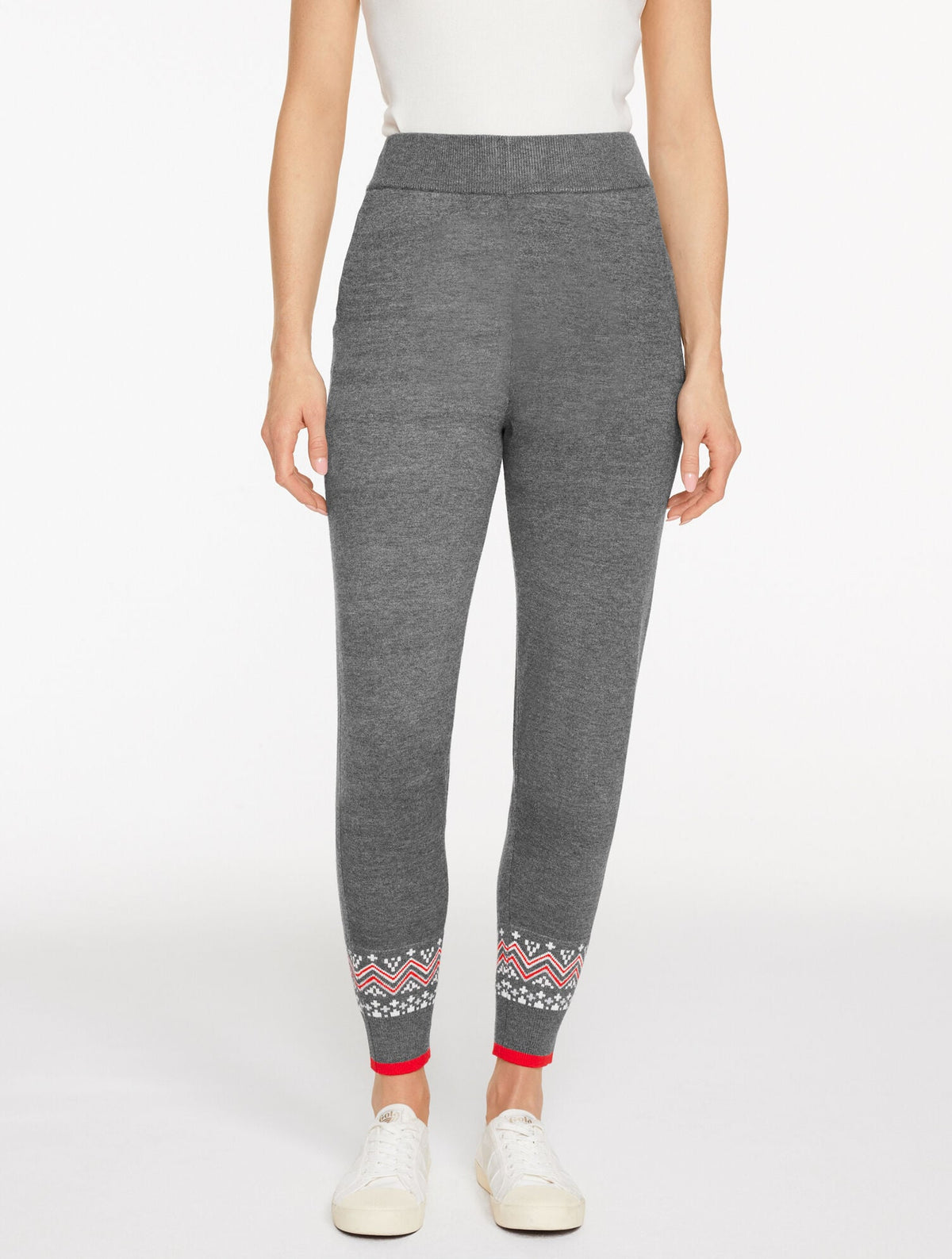 SWEATER JOGGERS - NORDIC FAIR ISLE