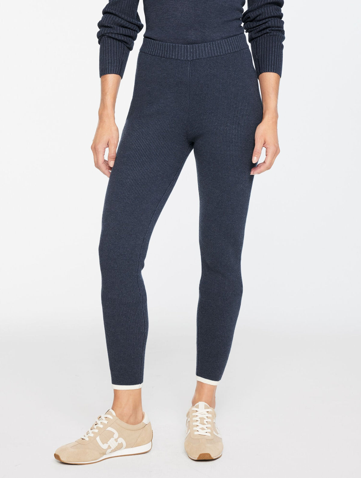 RIBBED SWEATER LEGGINGS