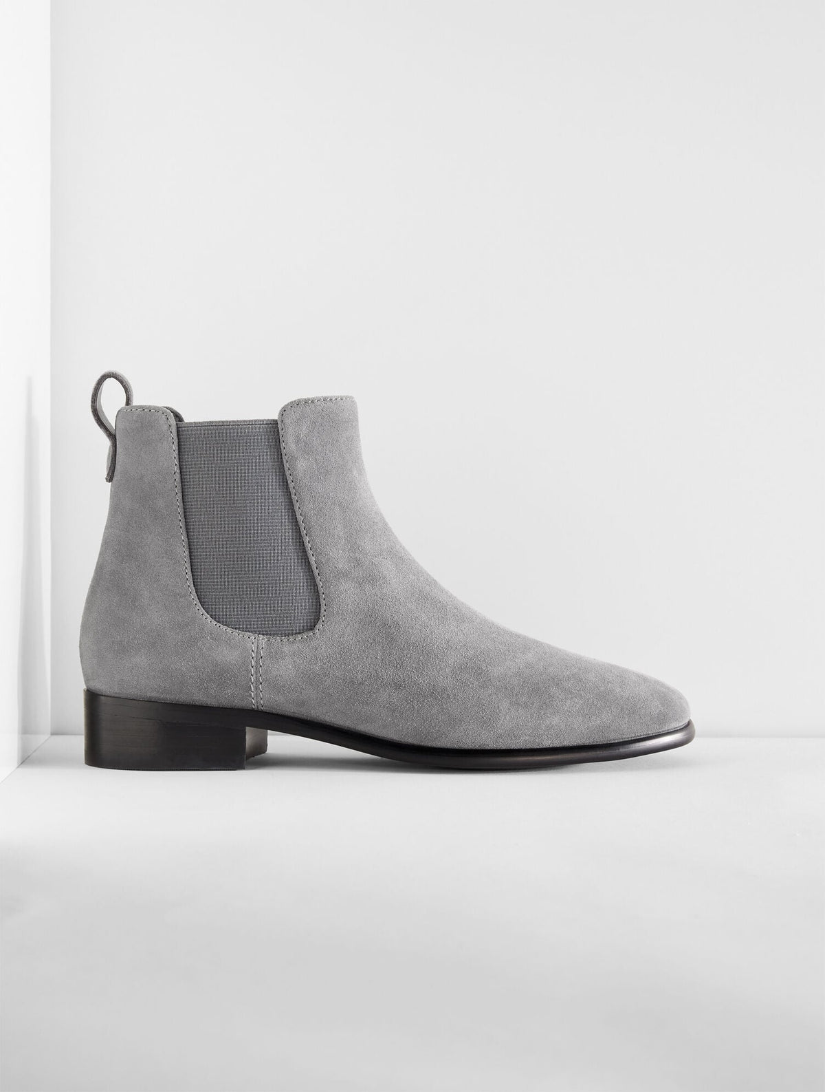 BRIGHTON SUEDE ANKLE BOOTS
