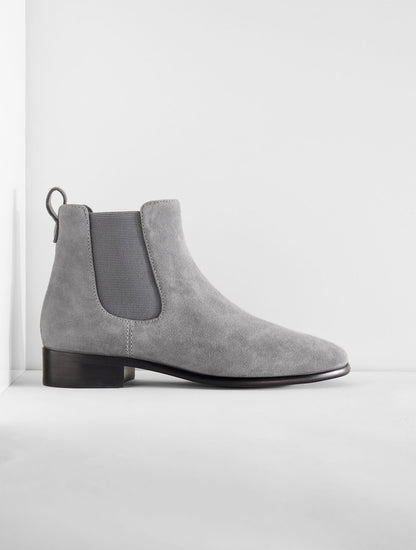 BRIGHTON SUEDE ANKLE BOOTS
