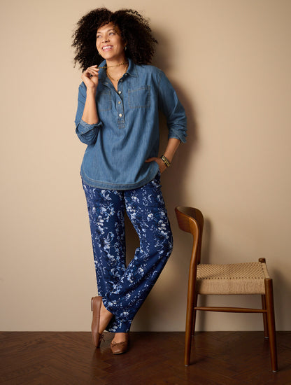 CARRINGTON NAPPA BALLET FLATS