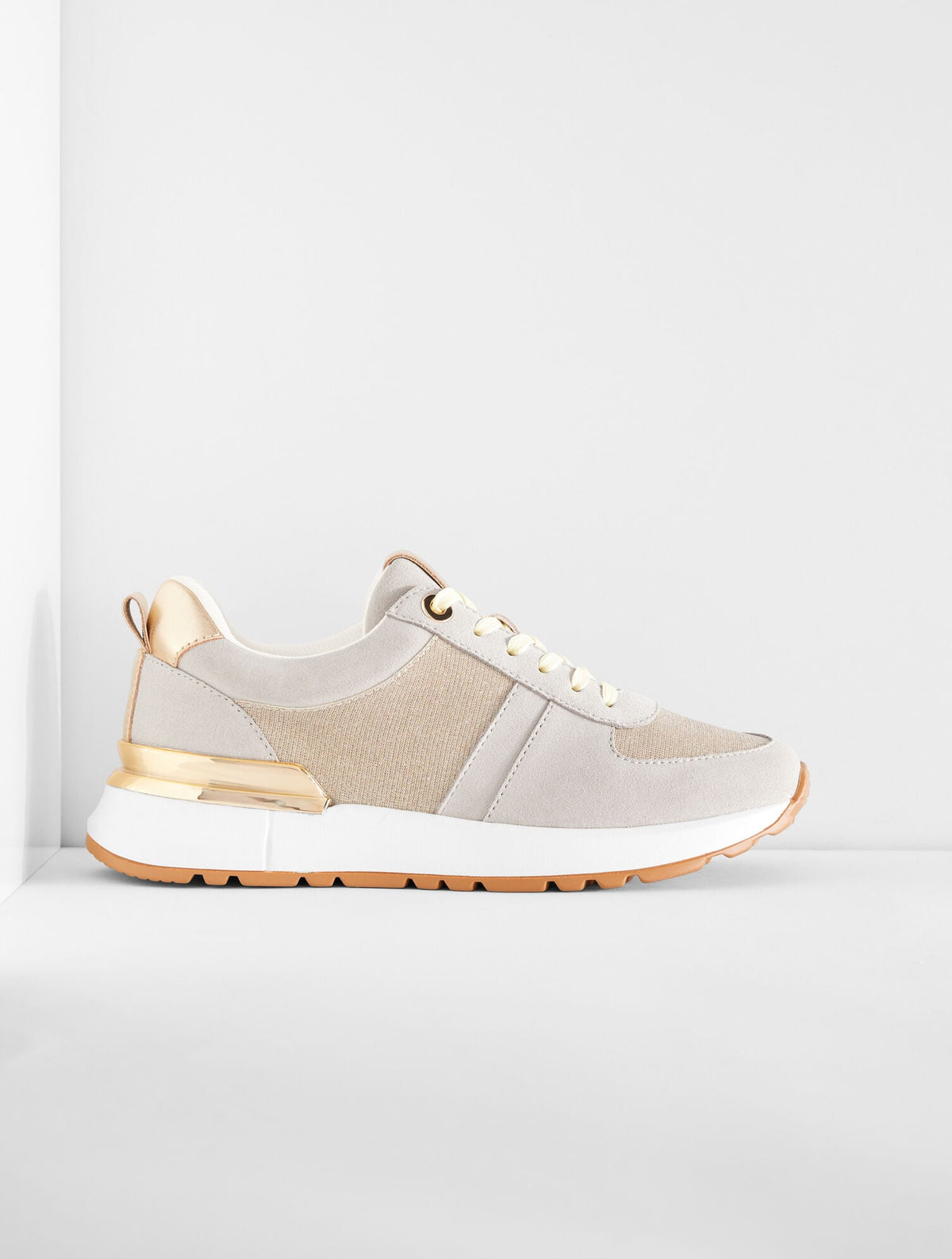 DARBY SUEDE METALLIC SNEAKERS