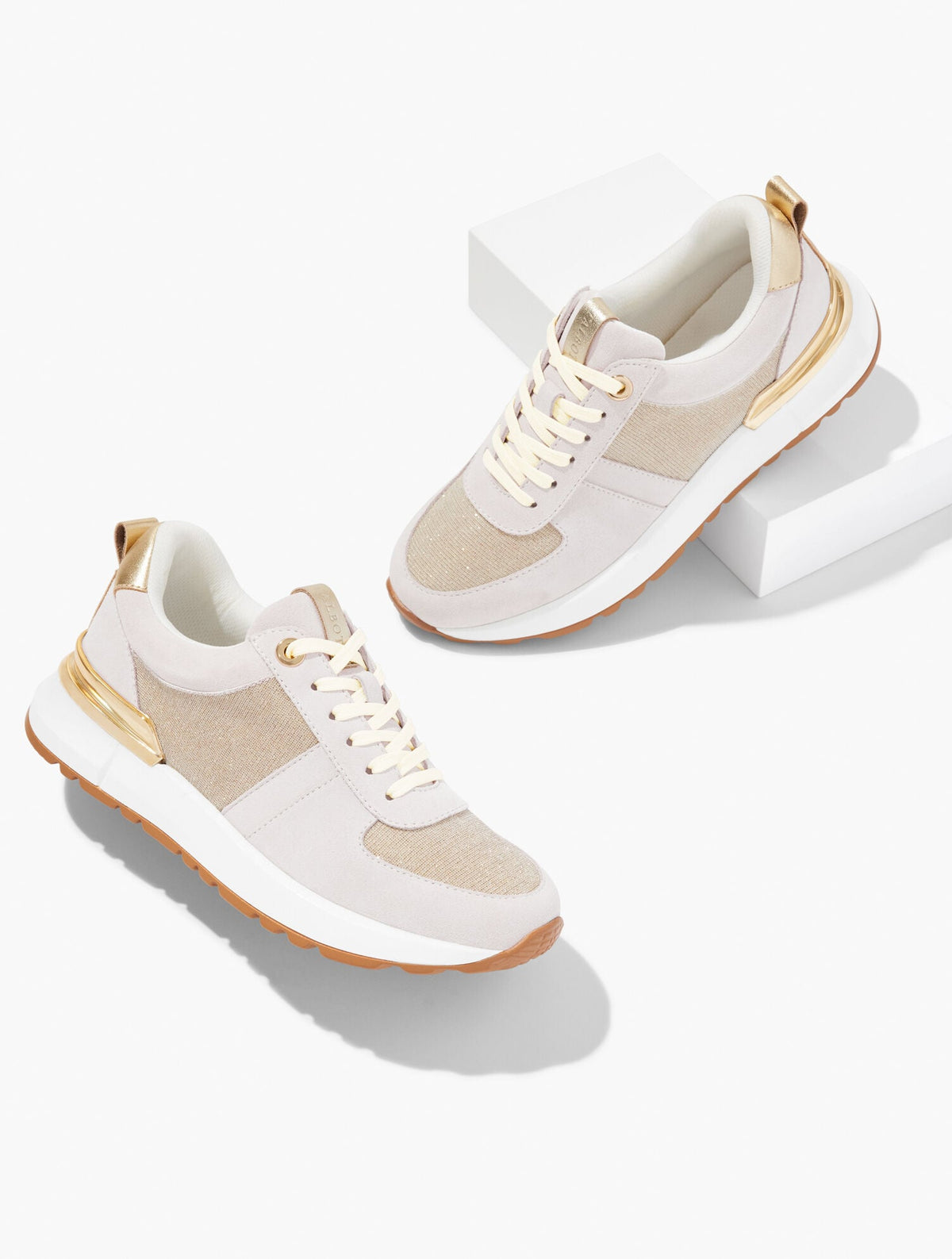 DARBY SUEDE METALLIC SNEAKERS