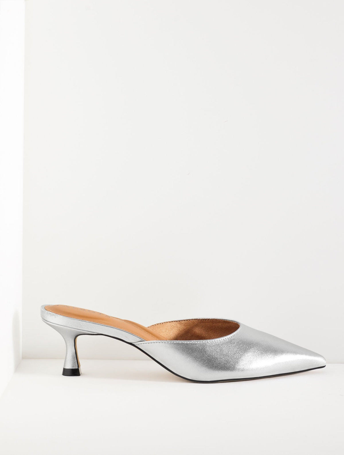 EMBER NAPPA MULES - METALLIC