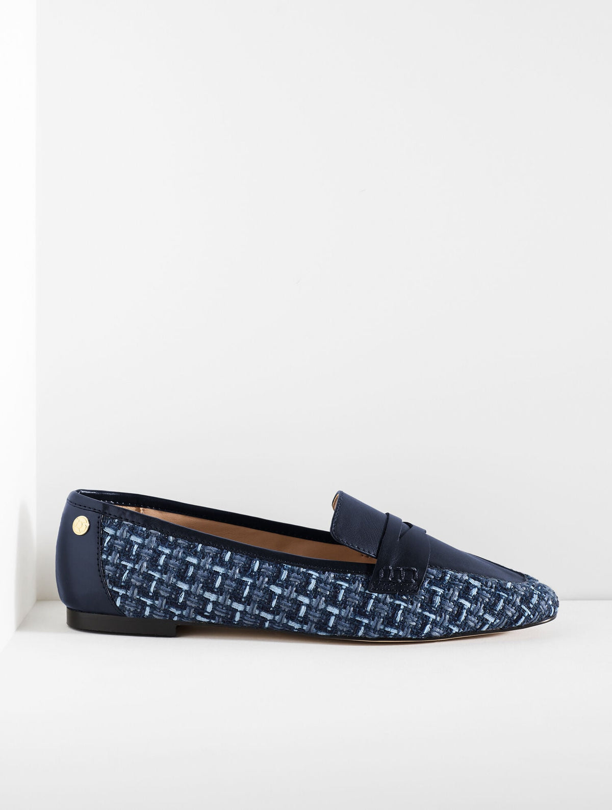 ERIN LOAFERS - OCEAN TWEED
