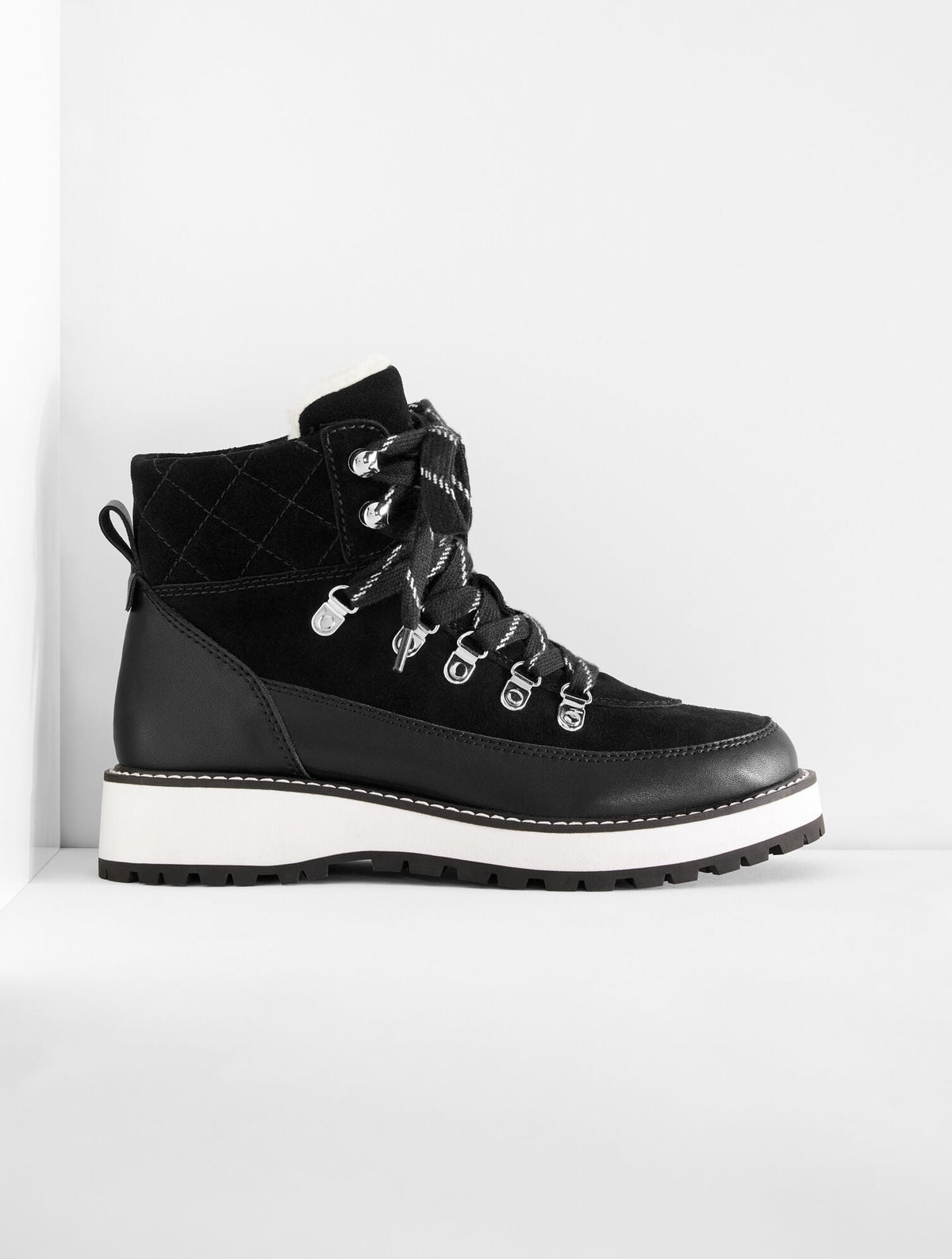 JULES SUEDE & LEATHER HIKER BOOTS