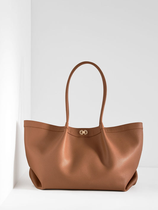 KATHARINE PEBBLE LEATHER TOTE