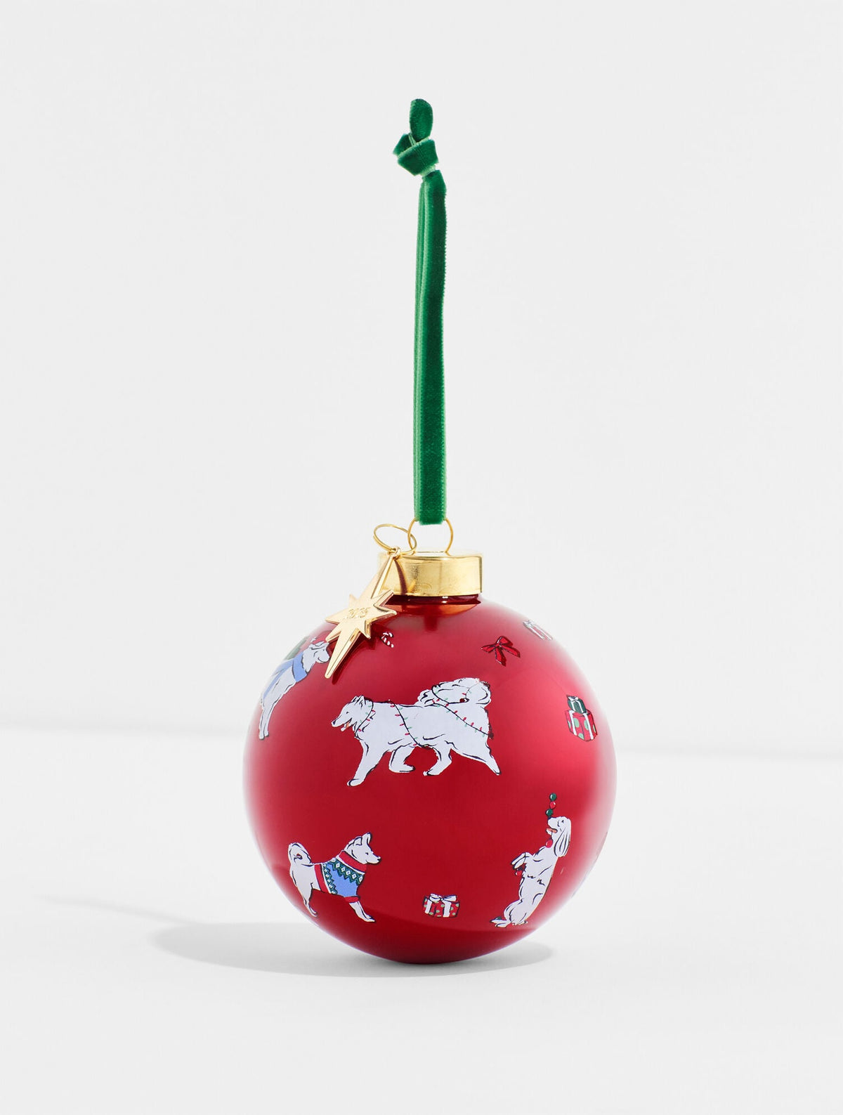 CHRISTMAS DOG ORNAMENT