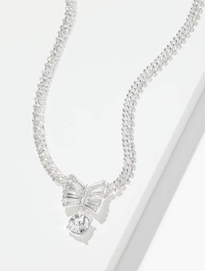 EMBELLISHED PENDANT NECKLACE
