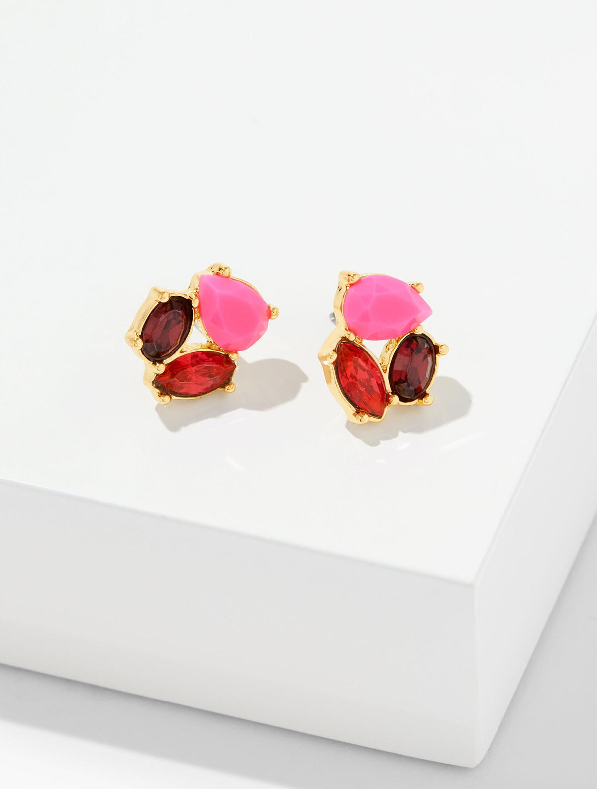 ECLECTIC CRYSTAL STUD EARRINGS