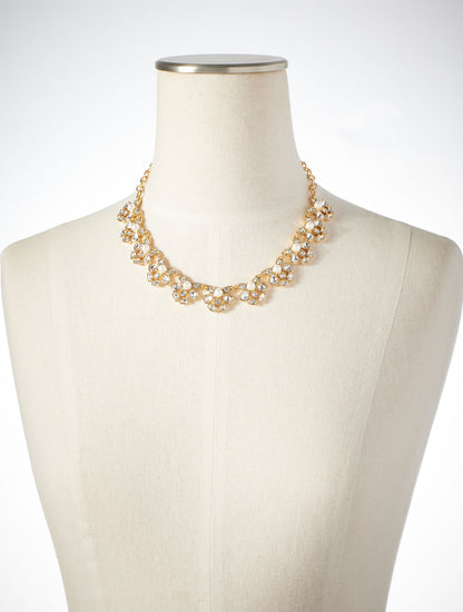 EMBELLISHED PEARL NECKLACE