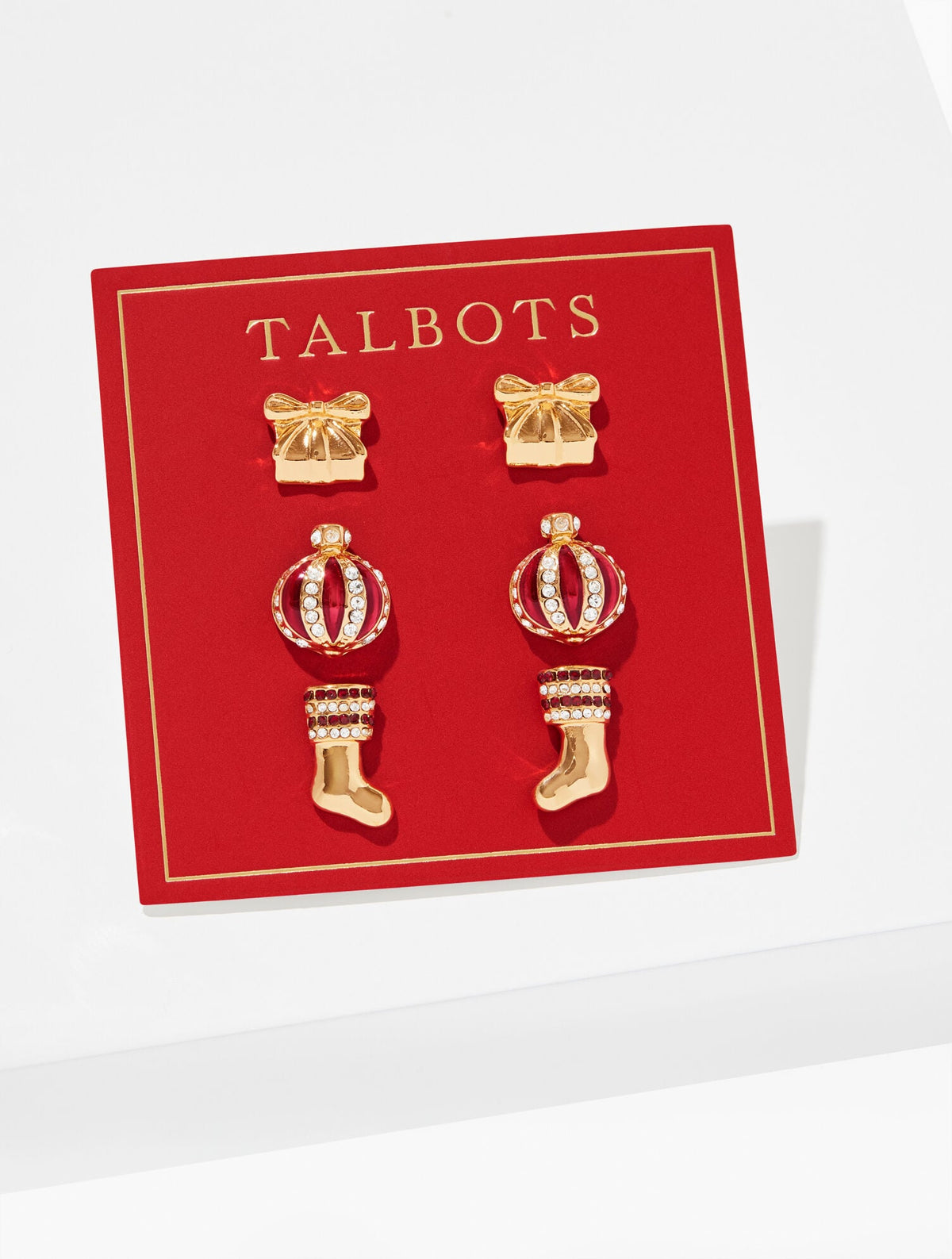 GOOD TIDINGS STUD EARRING SET