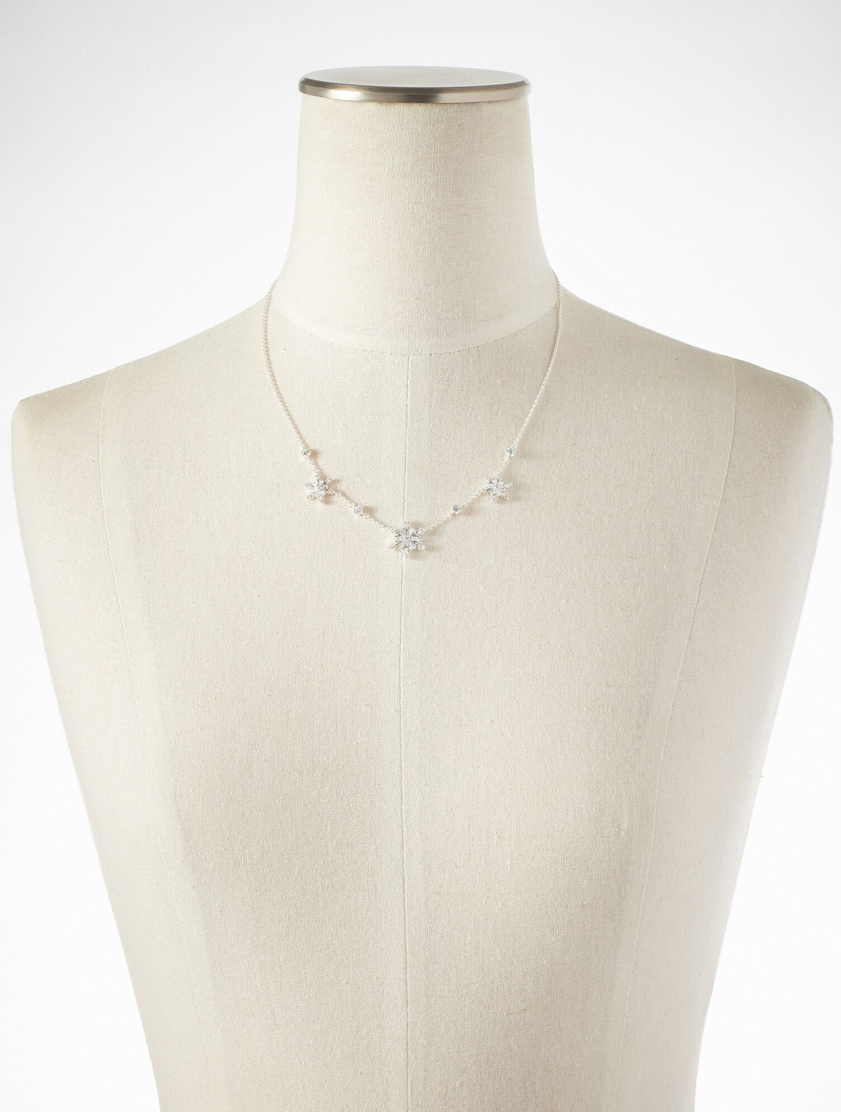 STERLING SILVER FLURRY NECKLACE