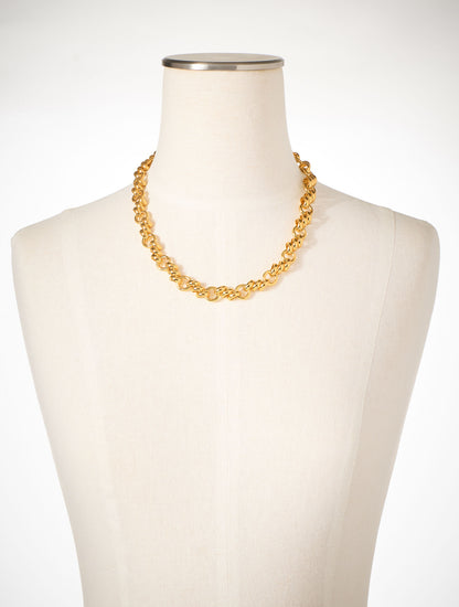 TRI LINKS NECKLACE