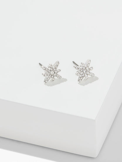 DELICATE STARBURST STUD EARRINGS