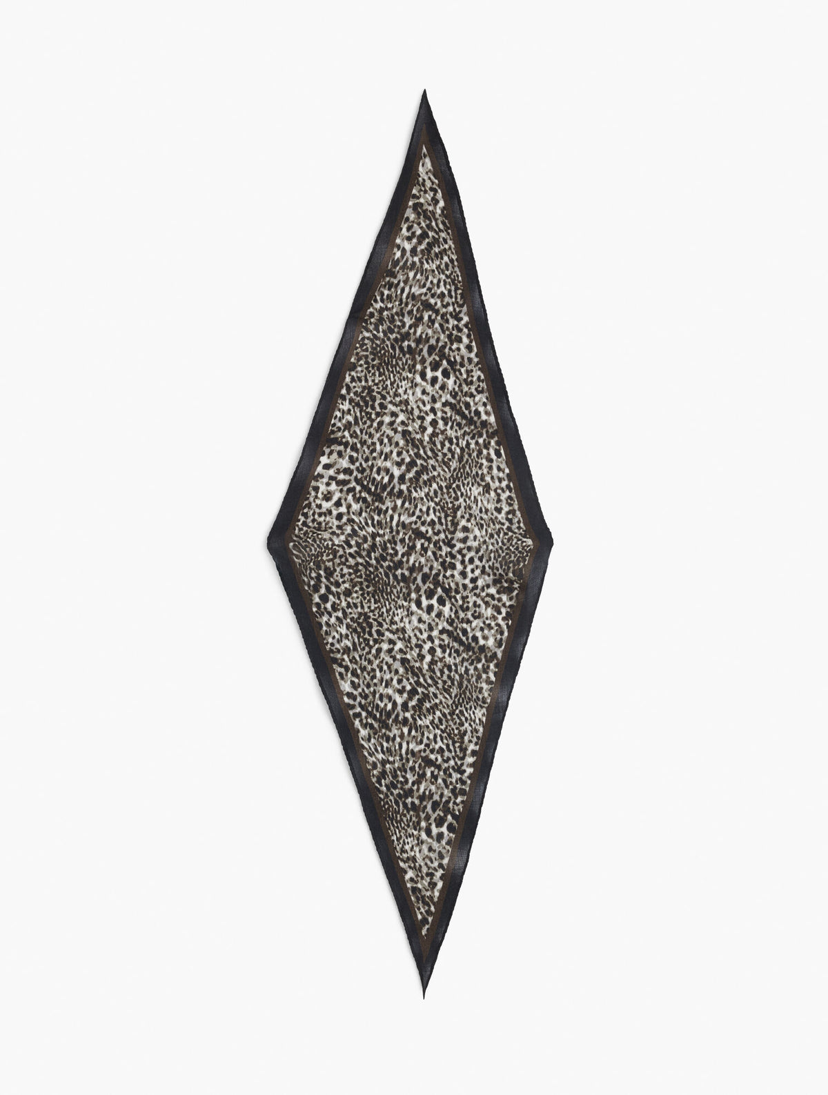 SWIRLY ANIMAL DIAMOND SCARF