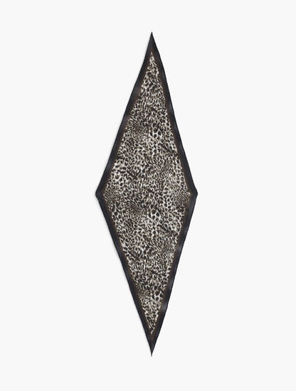 SWIRLY ANIMAL DIAMOND SCARF
