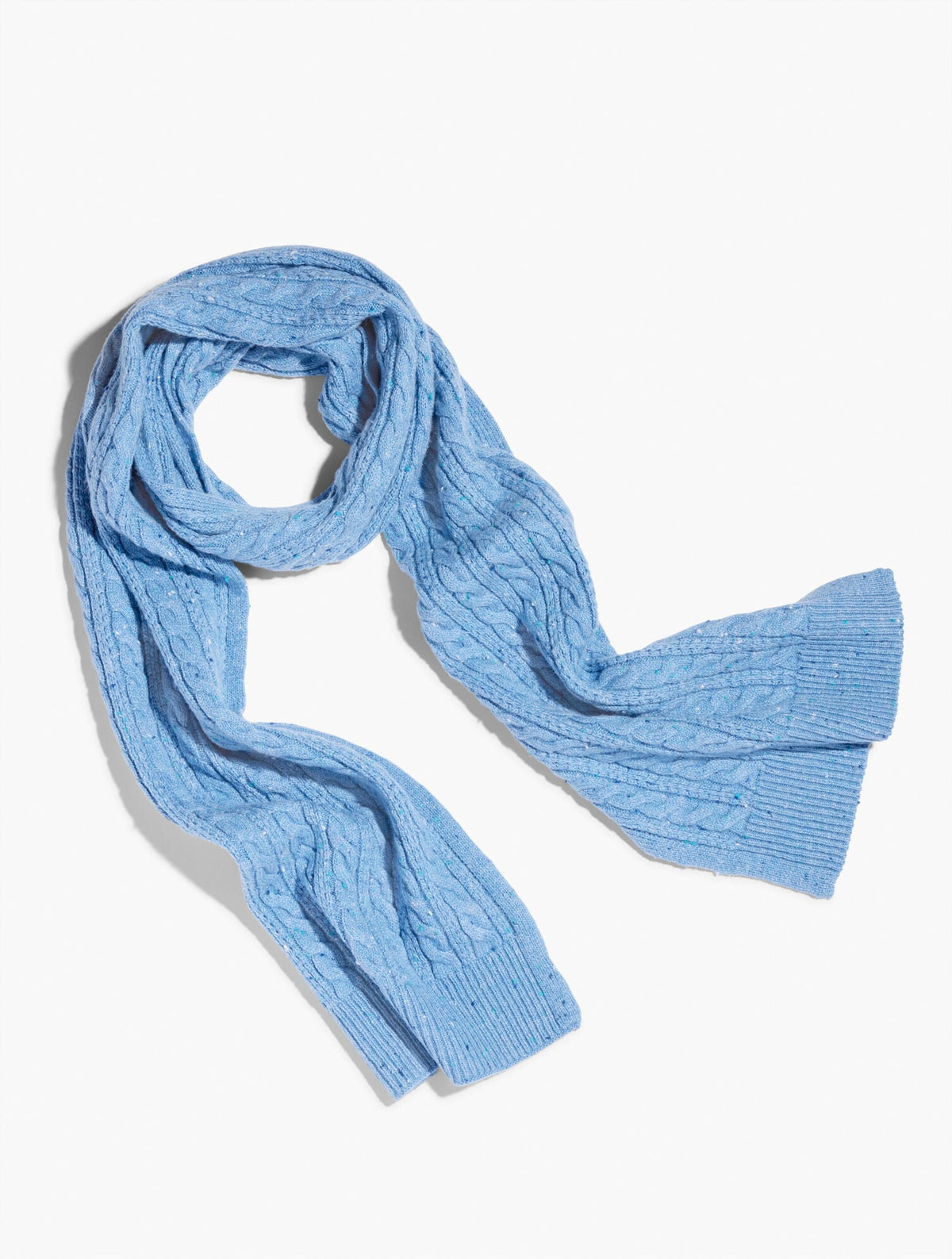 TWEED KNIT SCARF
