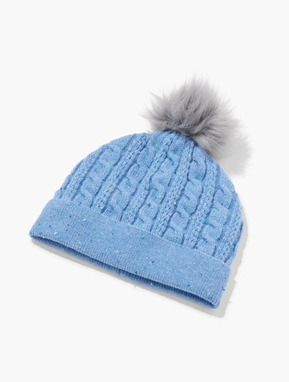 TWEED KNIT BEANIE