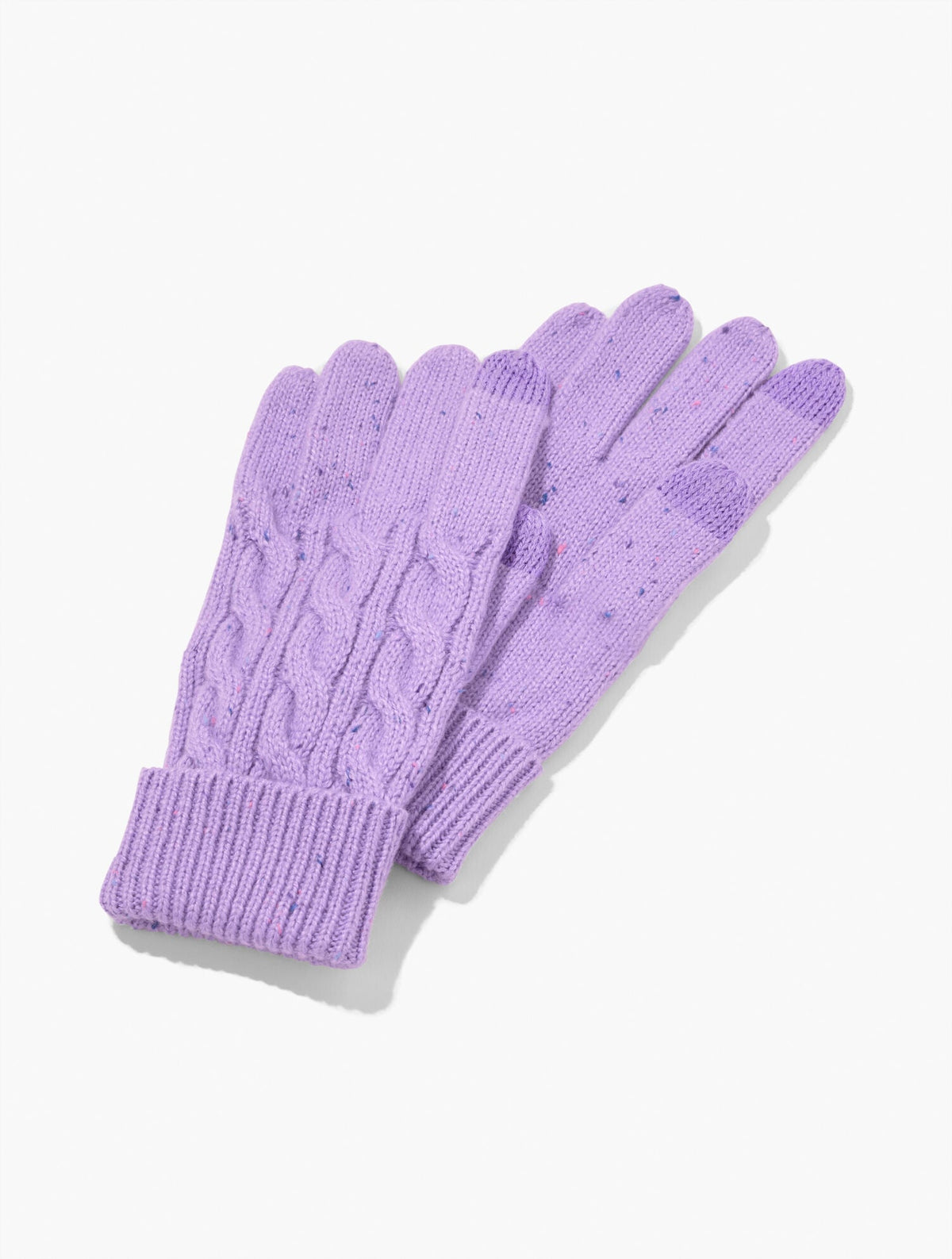 TWEED KNIT GLOVES