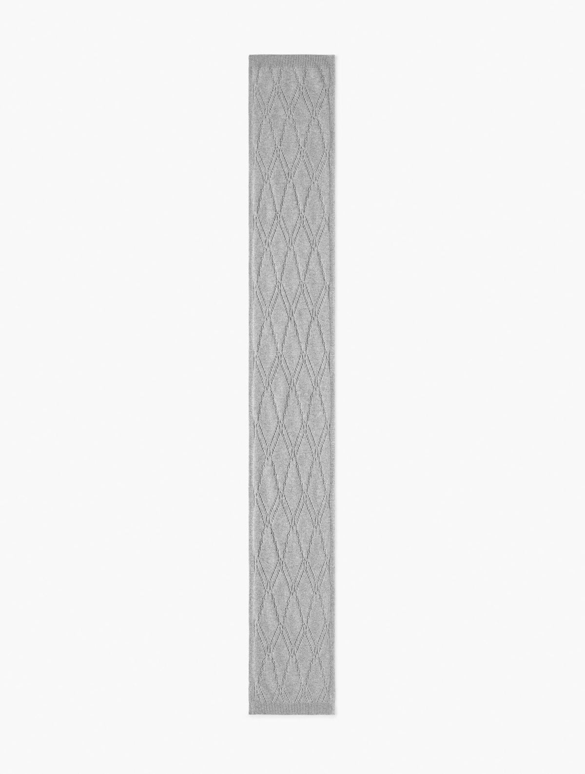 METALLIC CASHMERE SCARF
