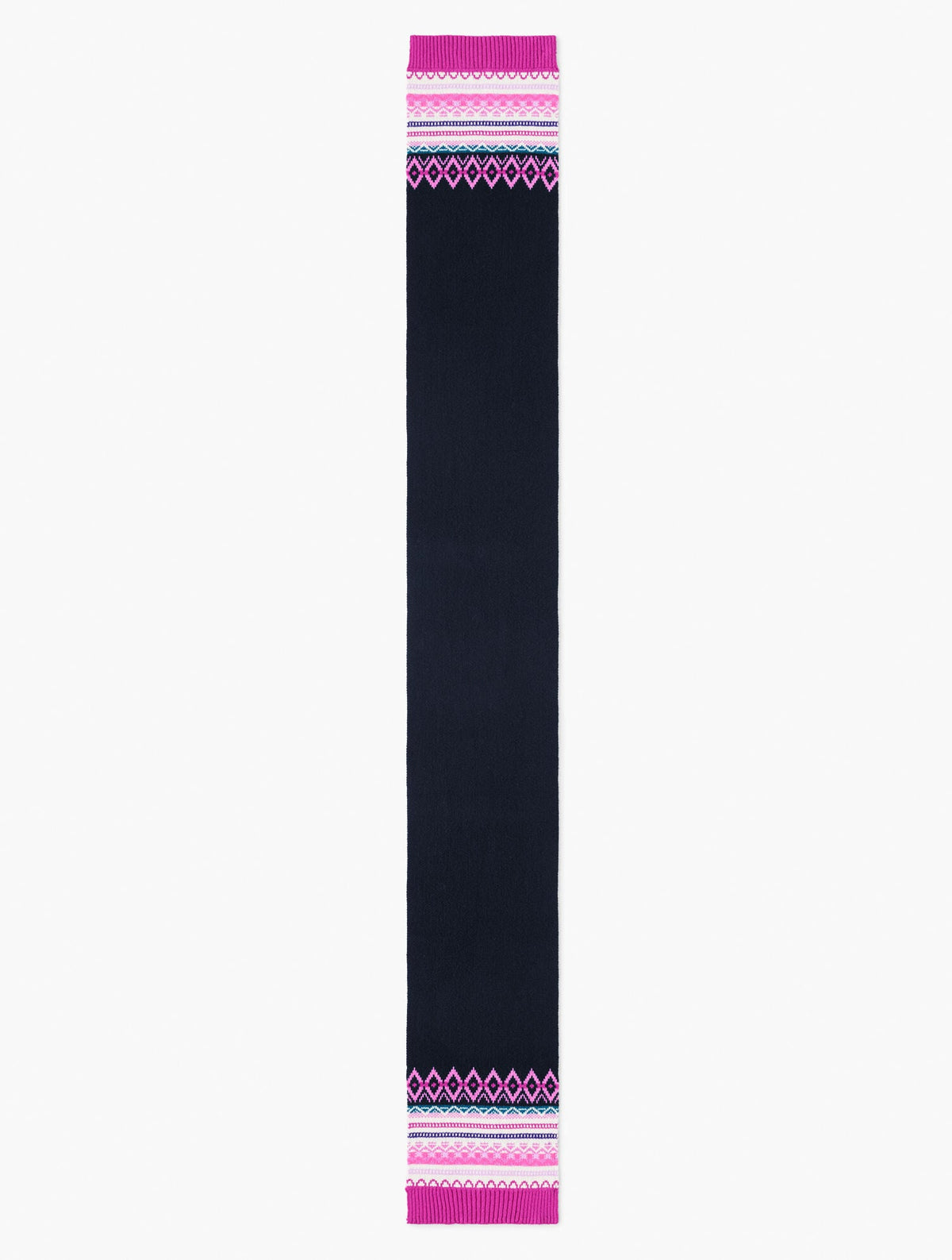 FLOAT FAIR ISLE SCARF