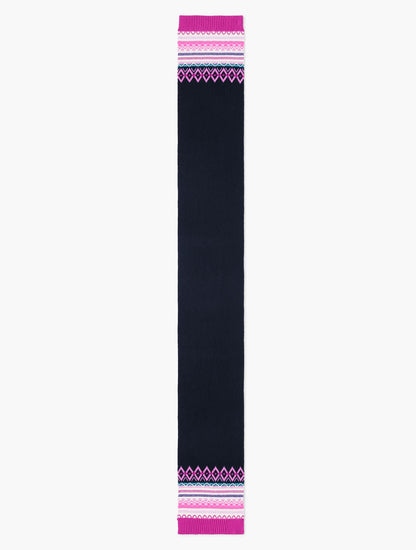 FLOAT FAIR ISLE SCARF