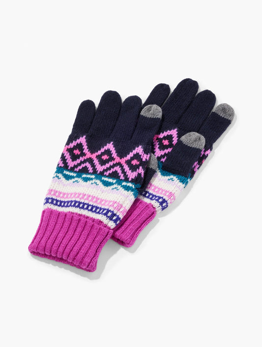 FLOAT FAIR ISLE GLOVES