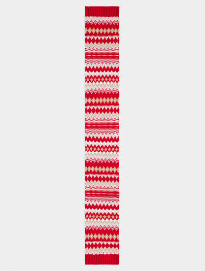 TWILIGHT FAIR ISLE SCARF