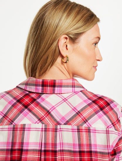 FLANNEL MODERN CLASSIC SHIRT - YULETIDE PLAID