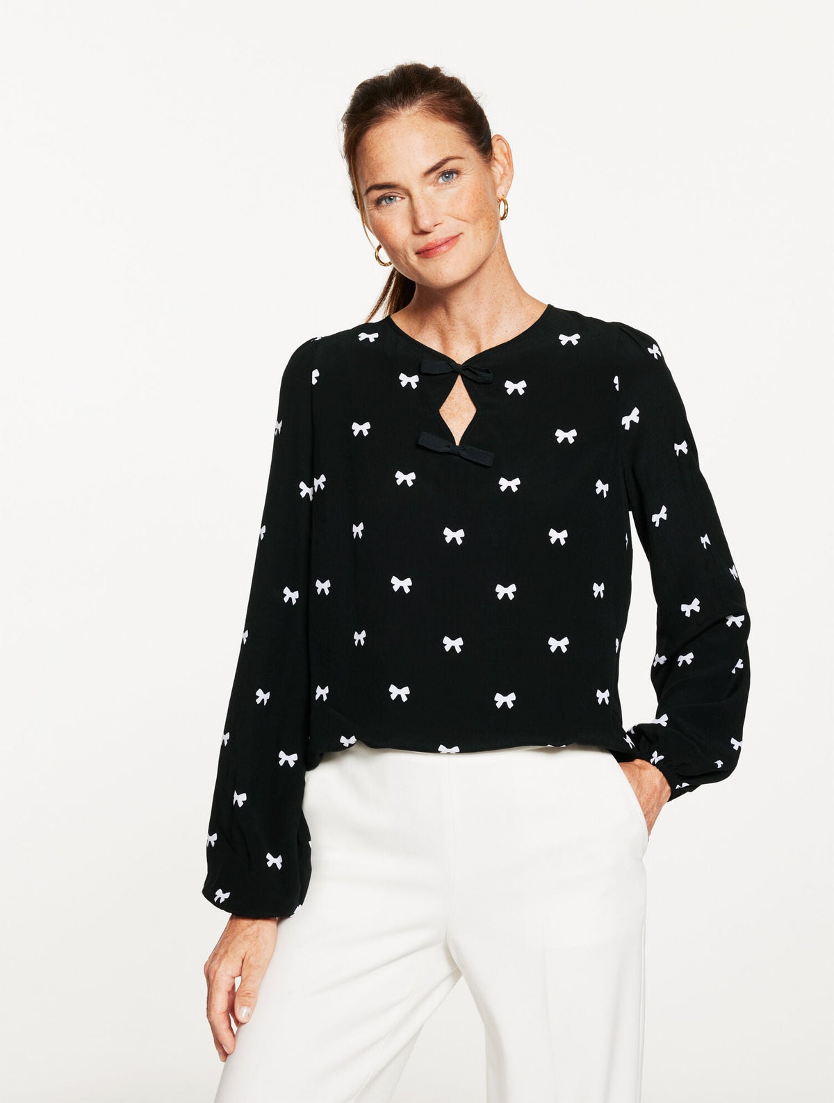 SOFT TOP - DAINTY BOWS