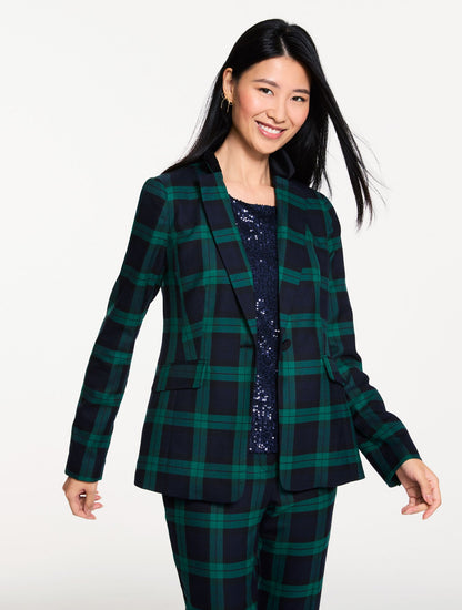 DASHING TARTAN BLAZER