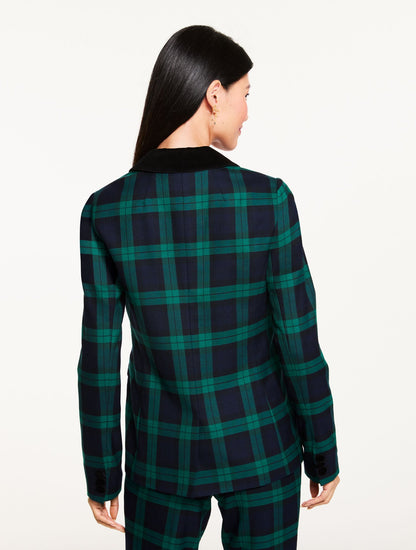 DASHING TARTAN BLAZER