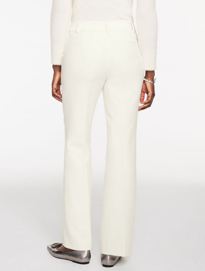 FLARE LEG TAILORED STRETCH PANTS