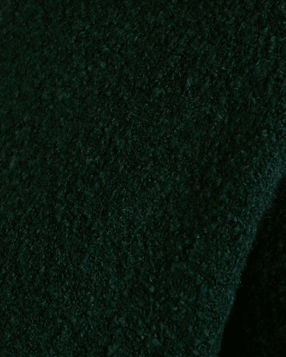 BOUCLE HALF-ZIP PULLOVER
