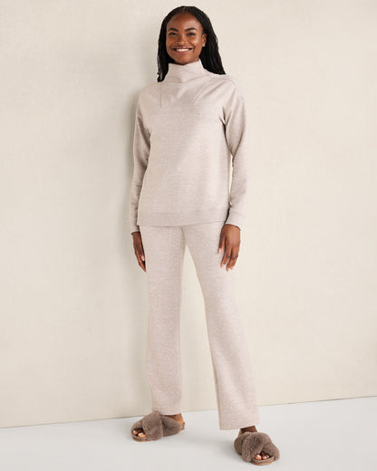 FLEECE STRAIGHT LEG PANTS