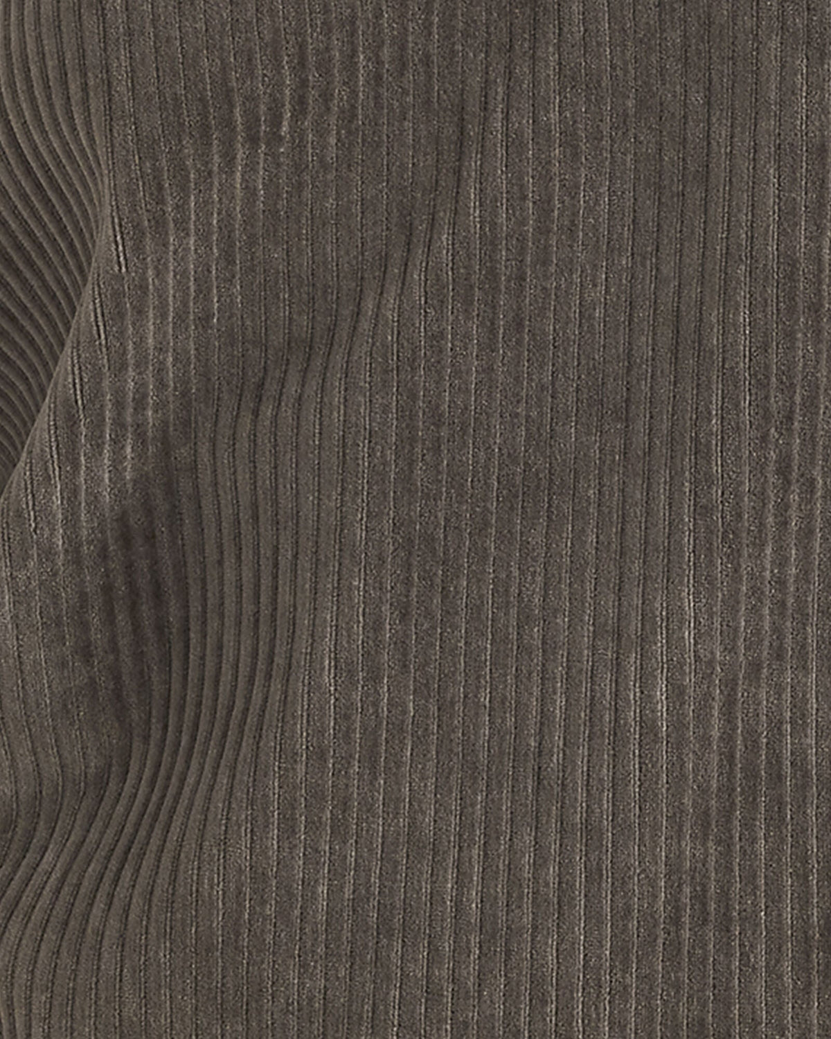 CORDED VELOUR CREWNECK PULLOVER