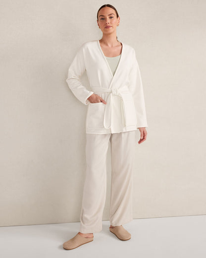 SOFT-BRUSHED FLEECE WRAP