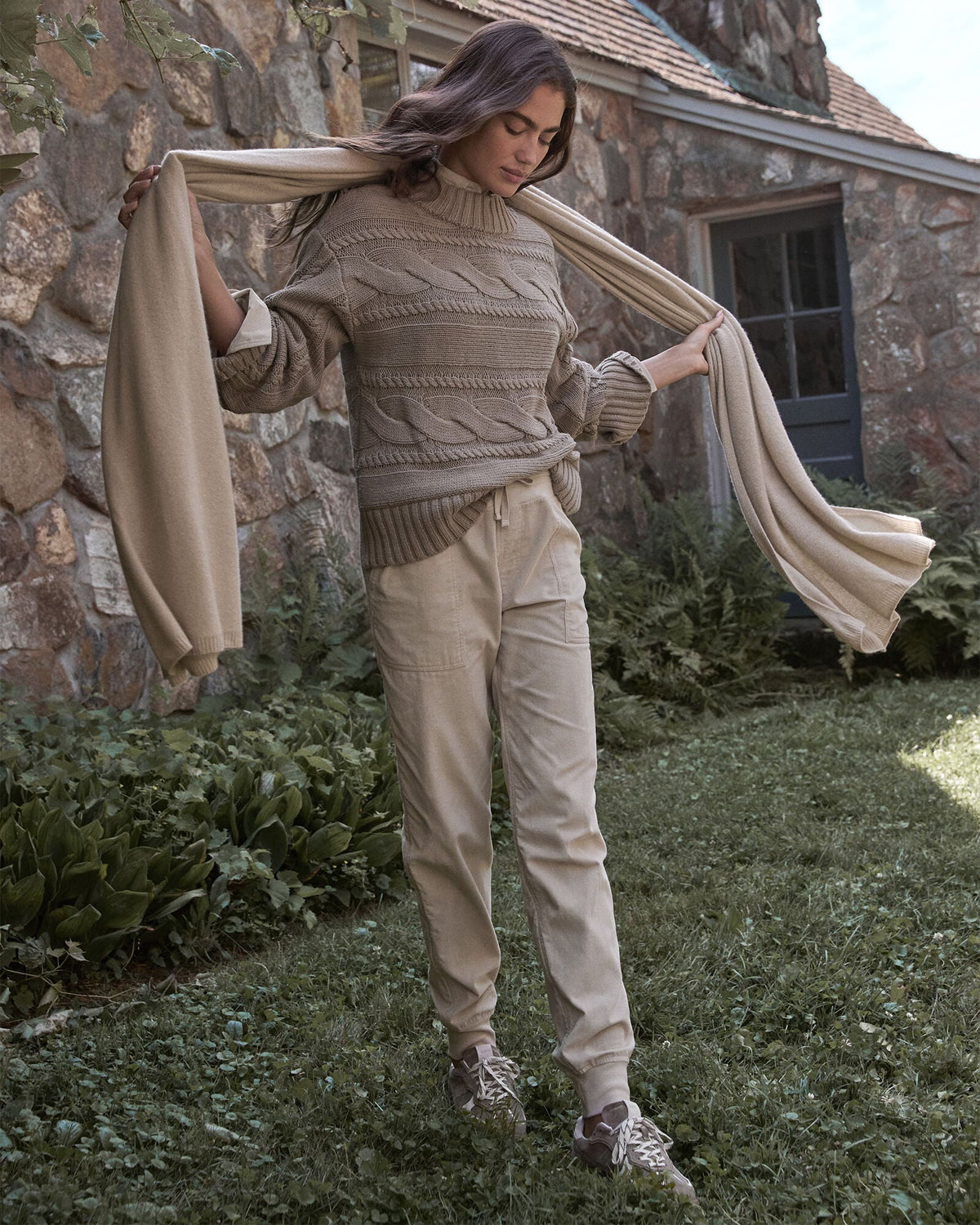 COTTON CORDED JOGGER